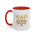 Mahjong Tile Accent Coffee Mug — Chinese Characters Mahjong Design (11/15oz)