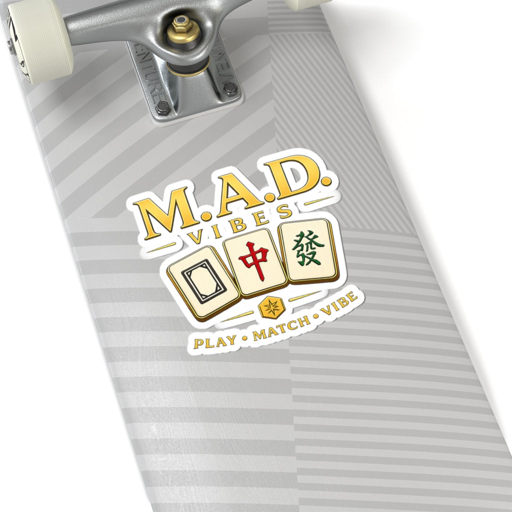 M.A.D. Vibes Mahjong Sticker — Decal