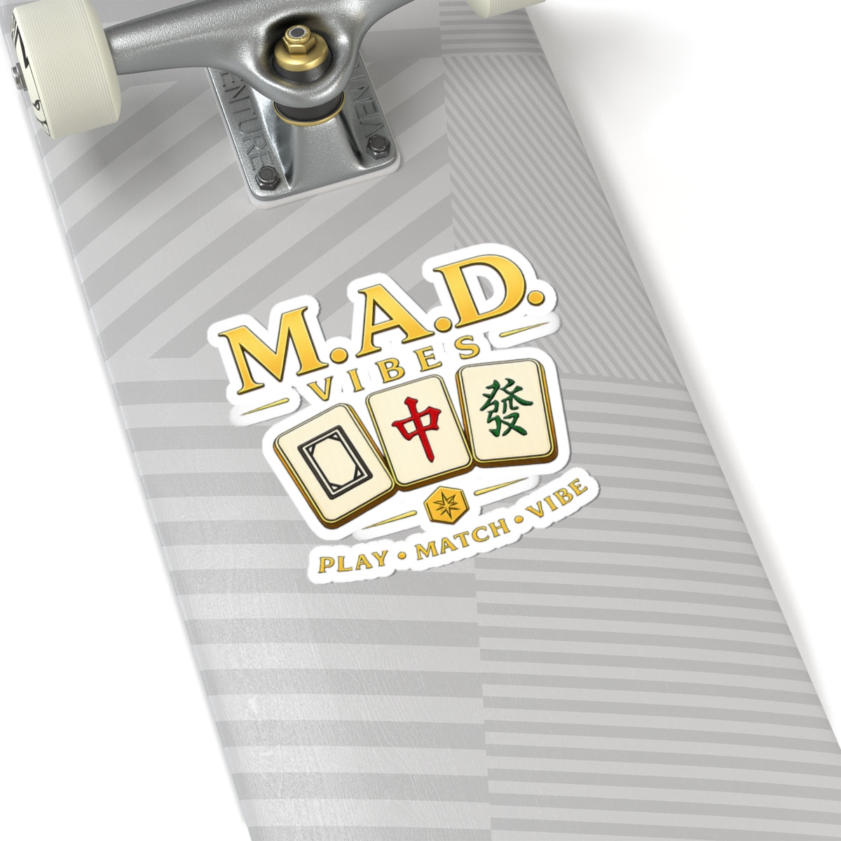 M.A.D. Vibes Mahjong Sticker — Decal
