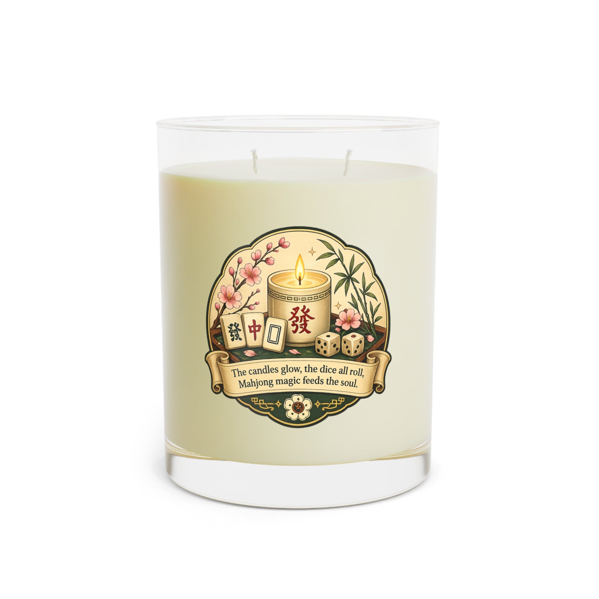 Mahjong Magic Scented Candle – 11oz Glass Candle