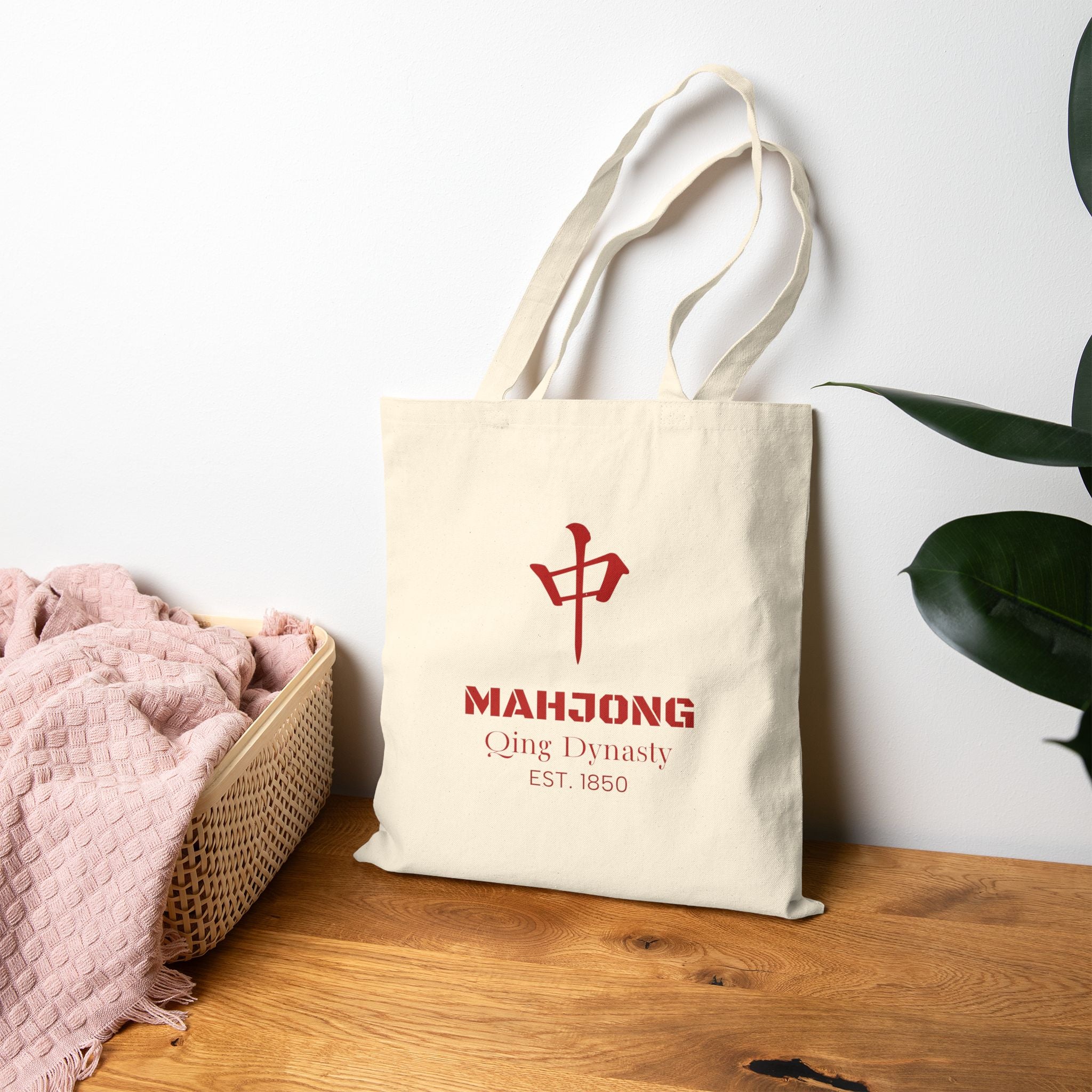 Lovely Mahjong Tote Bag