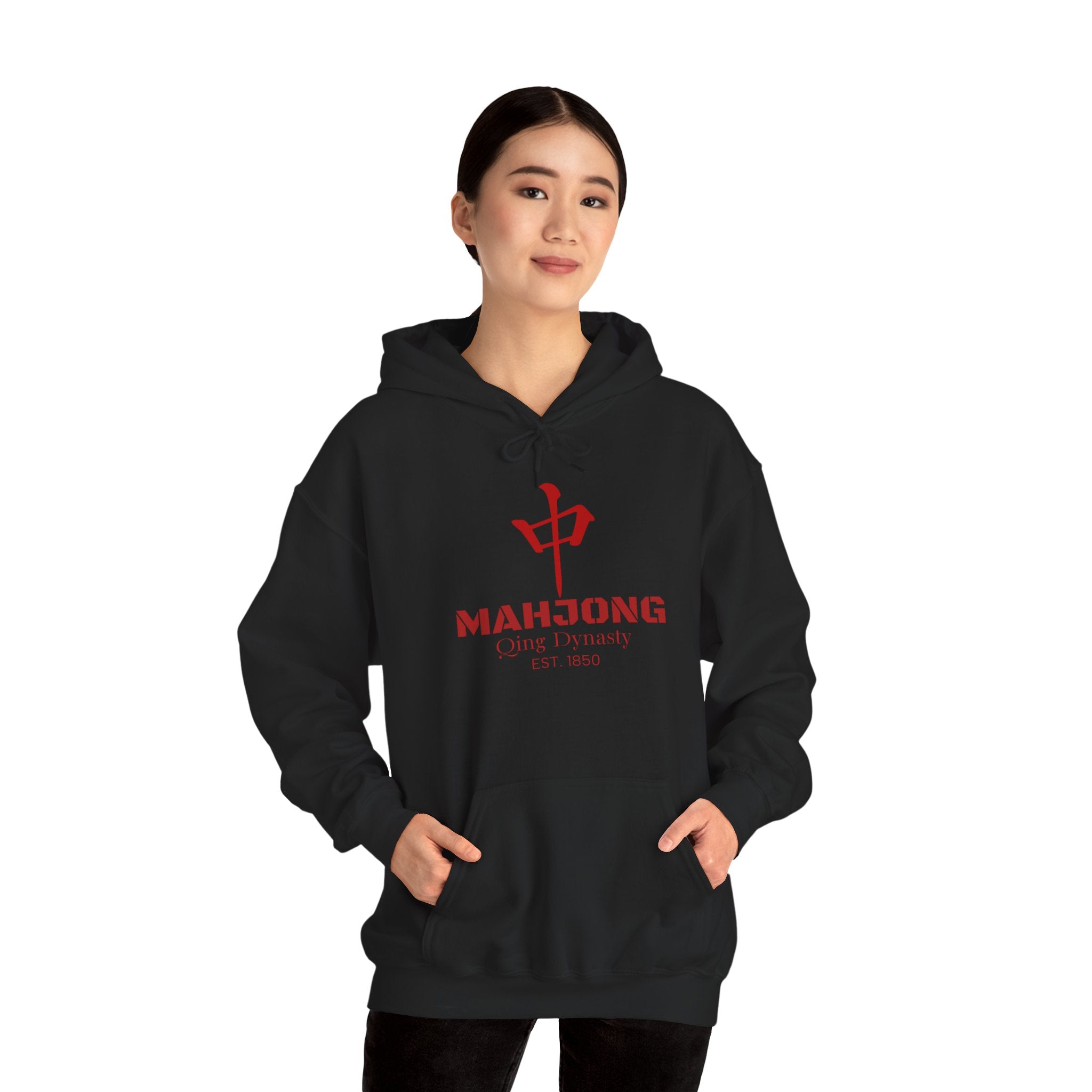 Mahjong Logo Hoodie | Est. 1850 - R Style