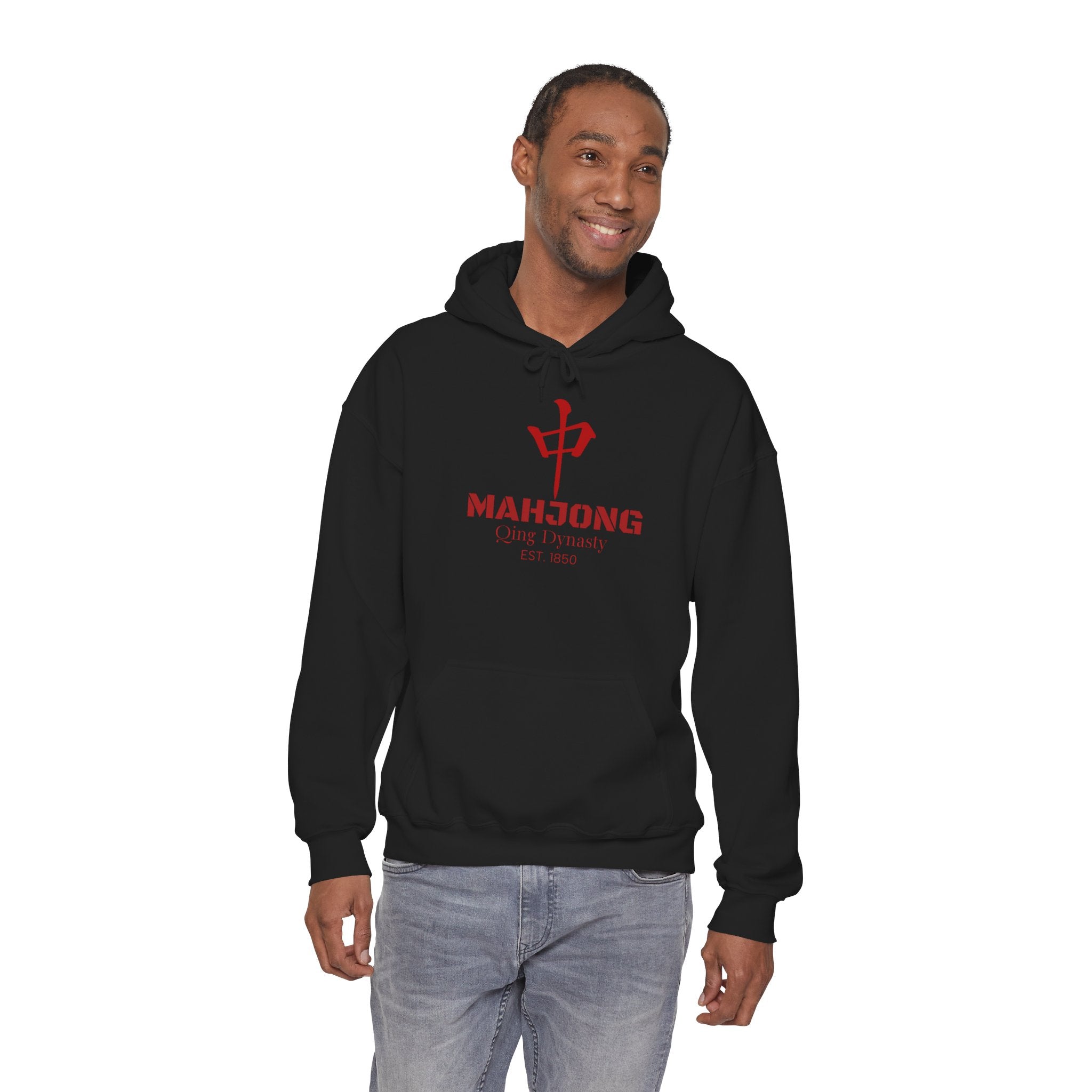 Mahjong Logo Hoodie | Est. 1850 - R Style