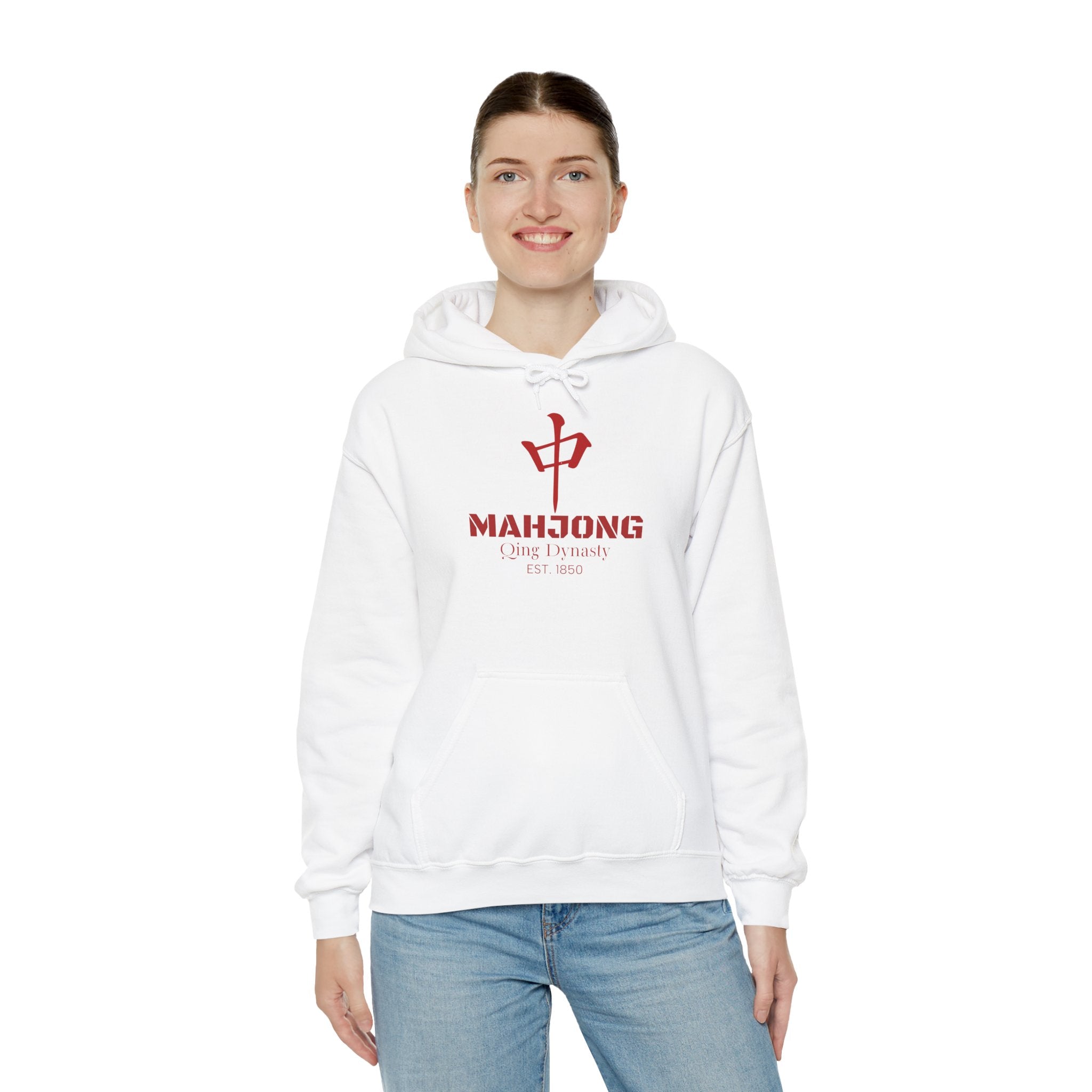 Mahjong Logo Hoodie | Est. 1850 - R Style